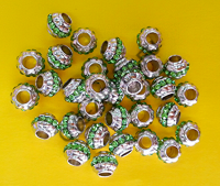 Бусы `Шармы `пластик H-1063(Зеленые)