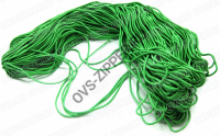 Шнур-резинка шляпная 3мм (зеленая)