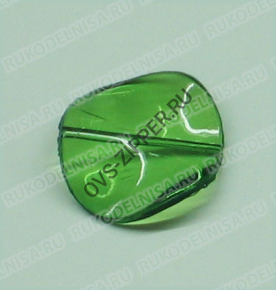 Бусина BB0009-62 Зеленая | ОВС Швейная фурнитура