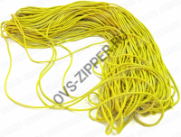 Шнур-резинка шляпная 3мм (желтая)