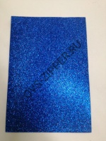 Набор глиттерного фоамирана (синий)20*30см | ОВС Швейная фурнитура