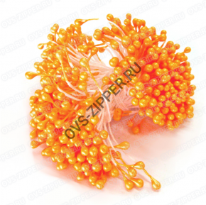 Тычинки перламутровые маленькие (персиковые) | ОВС Швейная фурнитура