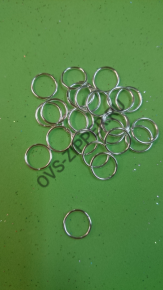 Кольцо зажимное 8мм(Серебро) | ОВС Швейная фурнитура