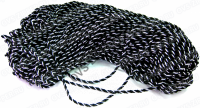 Шнур витой 5 мм (черный)