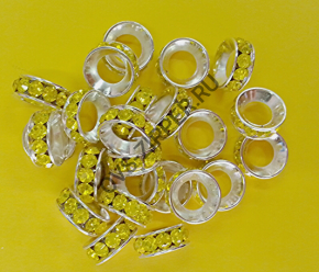 Бусы `Шармы `пластик H-919(Лимонно-желтые) | ОВС Швейная фурнитура