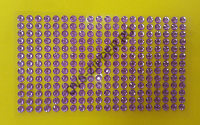 Стразы на листах 9х15 (фиолетовый) | ОВС Швейная фурнитура