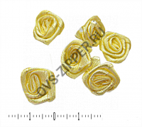 Аппликации пришивные арт. 1-35 (желтые) | ОВС Швейная фурнитура