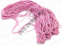 Шнур-резинка шляпная 3мм (розовая)