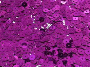 Пайетки-пришивные плоские 6 мм(фиолетовые) | ОВС Швейная фурнитура