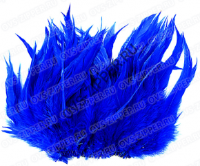 Перья на ленте большие №9 (синие) | ОВС Швейная фурнитура