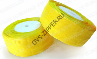 Капроновая лента 40 мм 45 м (лимонная) | ОВС Швейная фурнитура