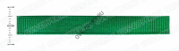 Репсовая лента 10 мм (зеленая)