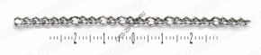 Цепочка Y2401 (серебро) | ОВС Швейная фурнитура