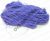 Шнур-резинка шляпная 1мм (фиолетовая)