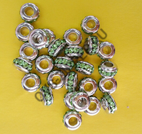Бусы `Шармы `пластик H-1063(Зеленые2)