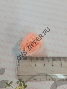 Аппликации пришивные арт. 1-106 персиковые | ОВС Швейная фурнитура