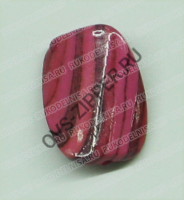 Бусина BB0165-12 Розовый-меланж