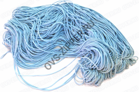 Шнур-резинка шляпная 1,5мм (бледно-голубая)