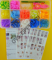 Плетение из резинок браслетов, игрушек, брелков | Rainbow Loom