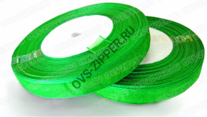 Капроновая лента 12 мм 45 м (зеленая) | ОВС Швейная фурнитура