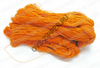 Шнур-резинка шляпная 1мм (оранжевая)