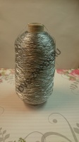 Шнур-резинка на бобине 0,8мм(серебро)