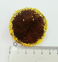 Сердцевина для цветов с напылением d=45(коричневая)