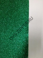 Набор глиттерного фоамирана (зеленый)20*30см